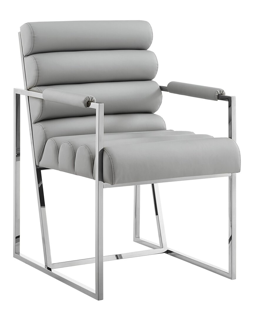Inspired Home Madelyne Upholstered Dining Chair