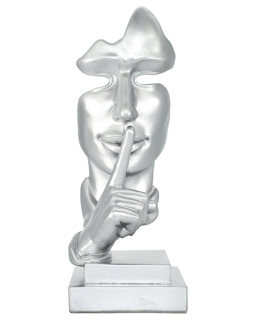 Adam & Friends Silence Is Golden Sculpture