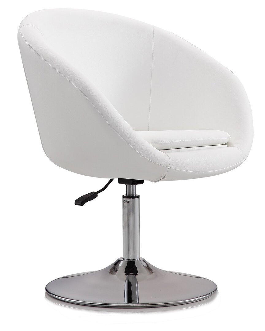 MANHATTAN COMFORT MANHATTAN COMFORT SET OF 2 HOPPER SWIVEL ADJUSTABLE HEIGHT CHAIRS