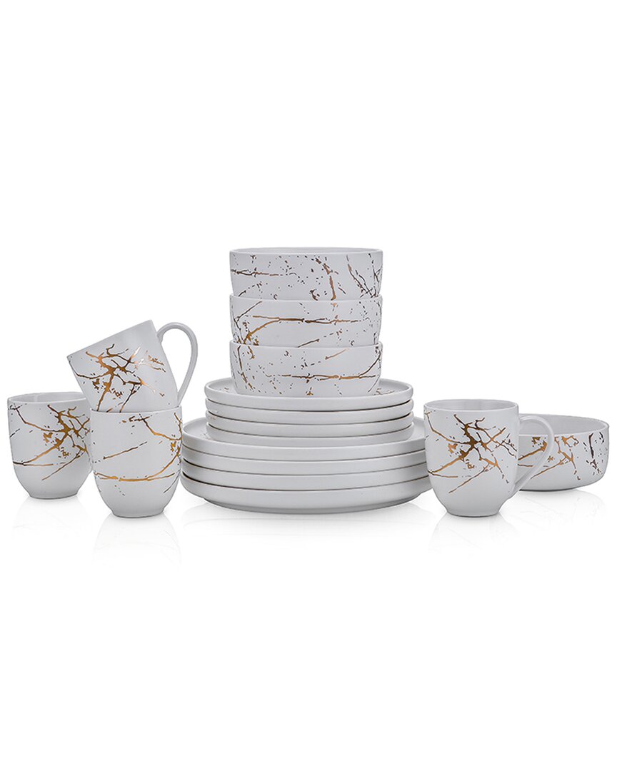 Shop Stone Lain Zora 32pc Porcelain Dinnerware Set