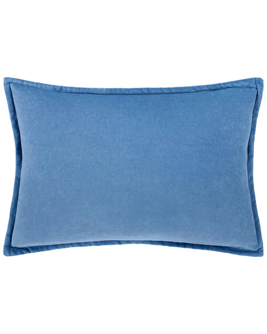 SURYA SURYA COTTON VELVET LUMBAR PILLOW