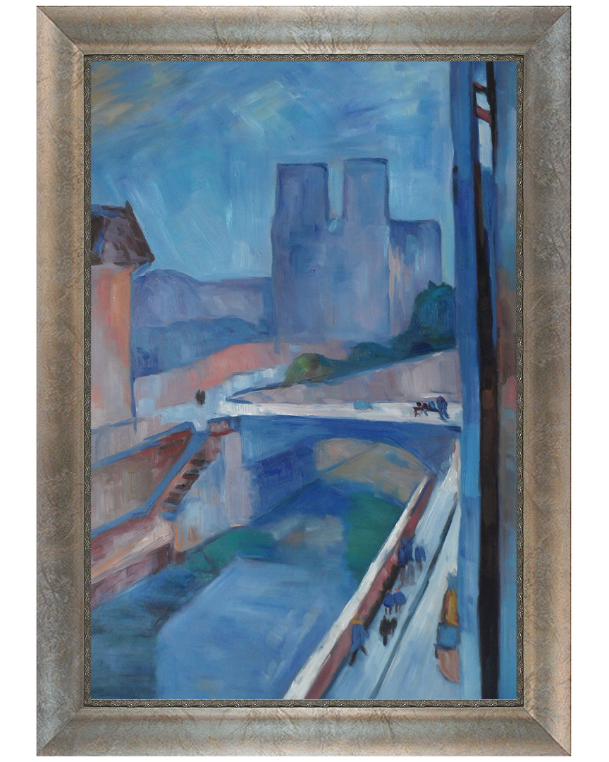 Overstock Art Glimpse Of Notre Dame By Henri Matisse Hand-painted