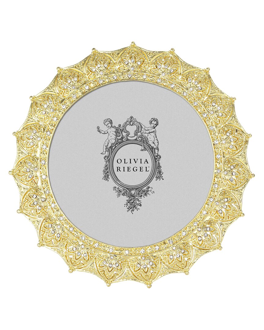 Olivia Riegel Windsor 4in Photo Frame In Gold