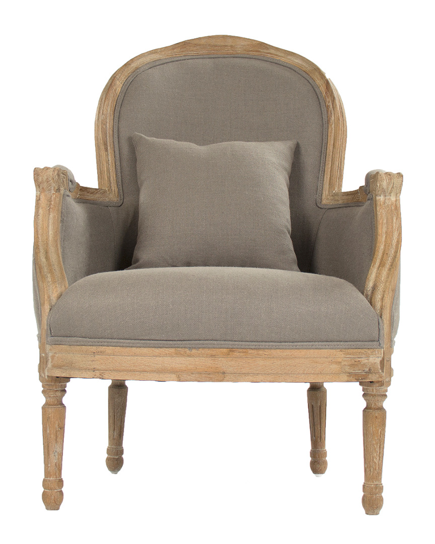 Zentique Pascal Club Chair In Brown