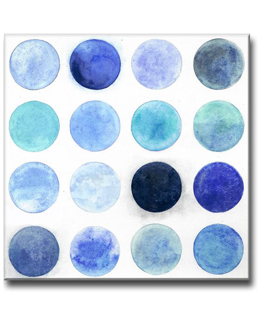 Ready2hangart Blue Moons Ii Wrapped Canvas Wall Art