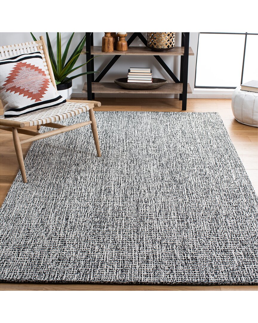 Safavieh Abstract Larla Hand-tufted Wool Rug In Gray