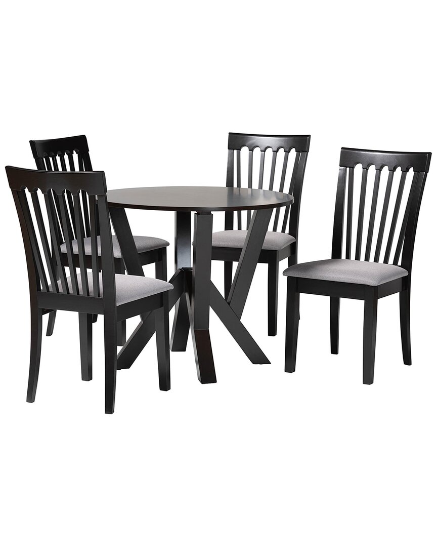 Baxton Studio Bailey Modern 5pc Dining Set