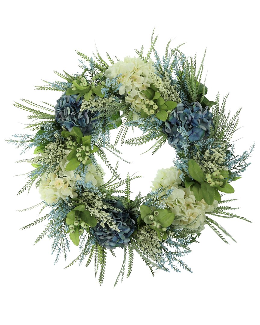 Creative Displays 28In Hydrangea, Heather & Berry Wreath