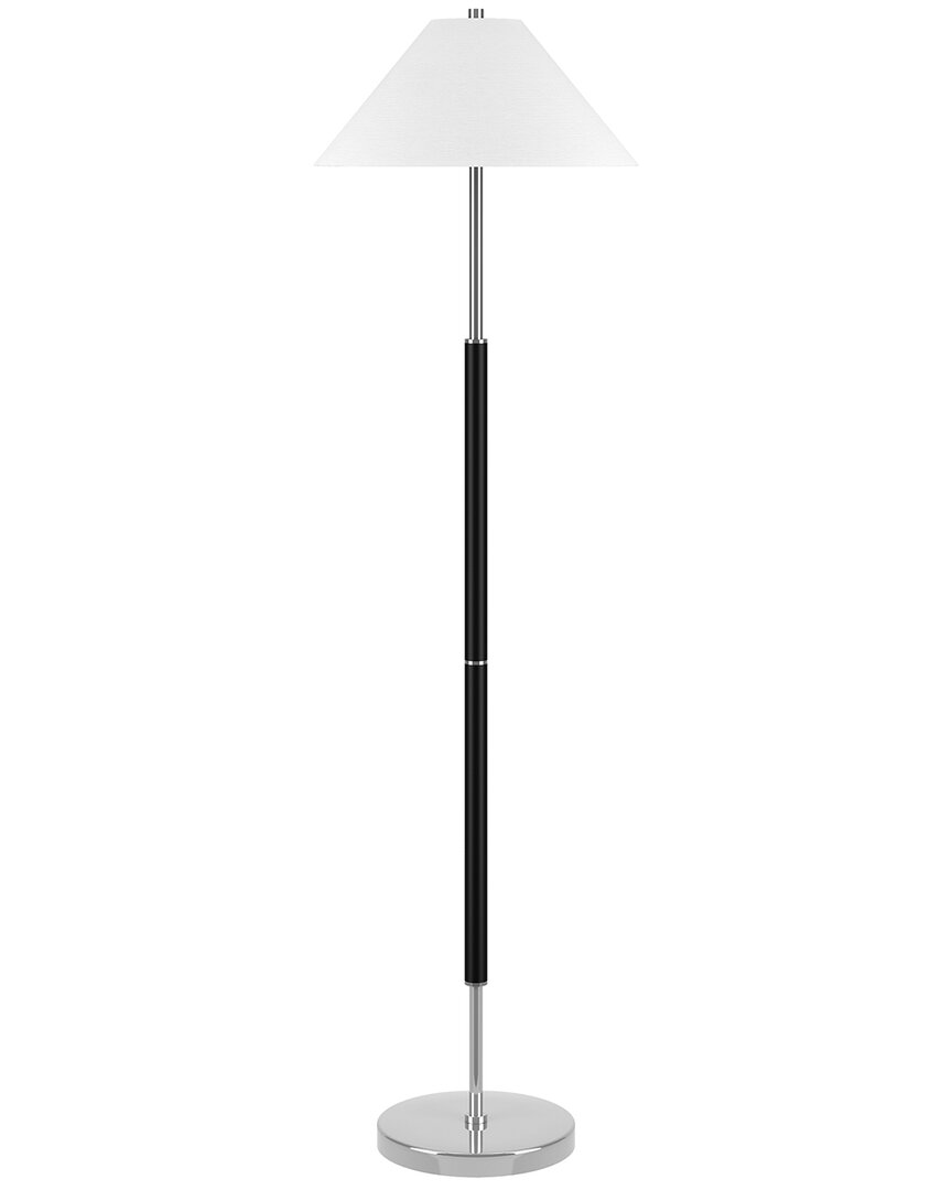 ABRAHAM + IVY ABRAHAM + IVY SIMONA 2-LIGHT FLOOR LAMP WITH FABRIC SHADE