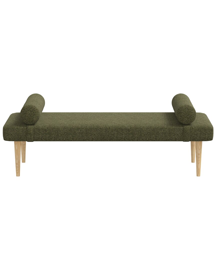 Skyline Furniture Upholstered Daybed In Green