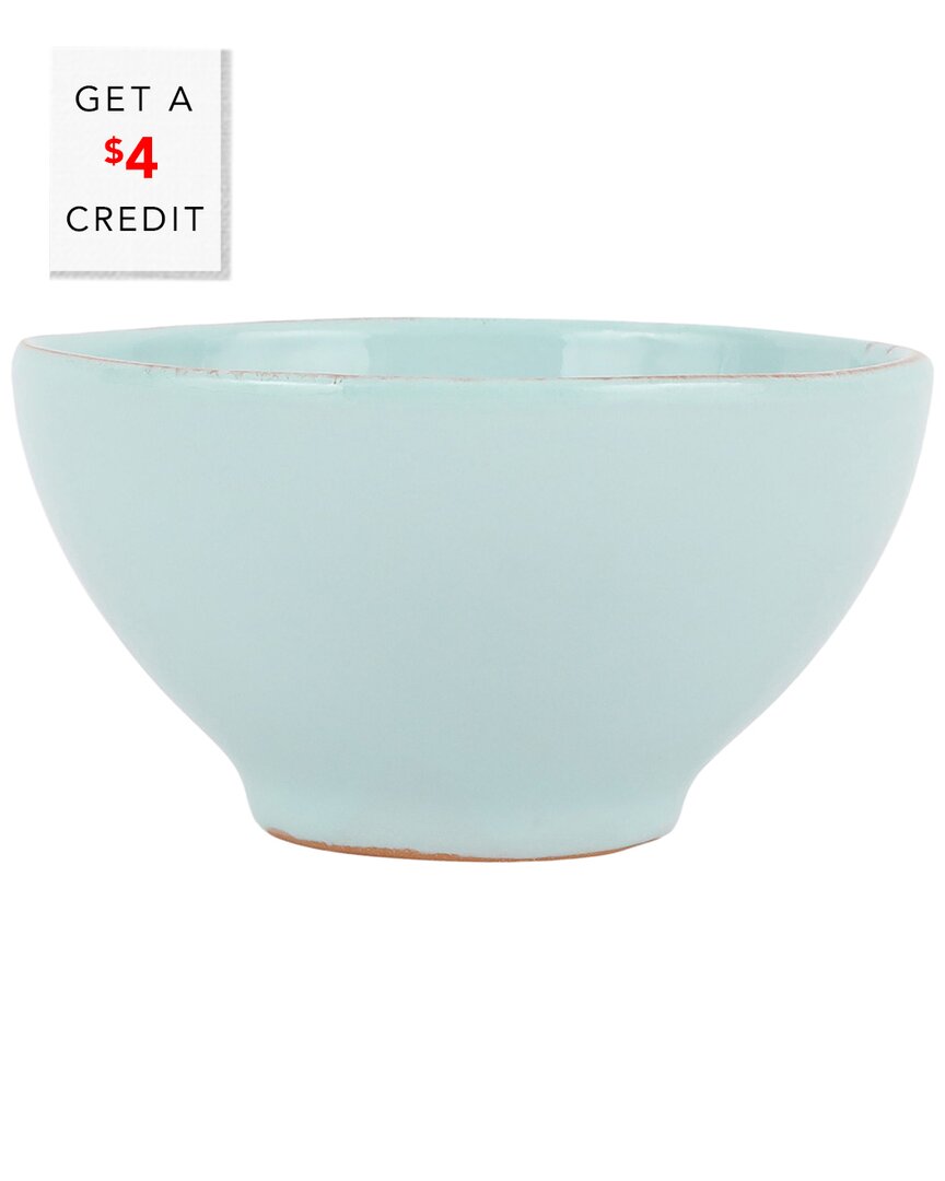 Shop Vietri Cucina Fresca Cereal Bowl With $4 Credit In Blue