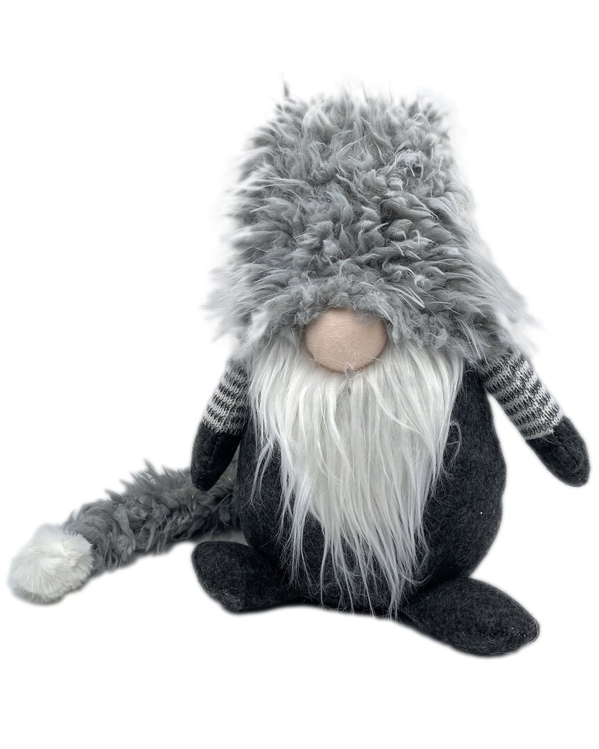 G.t. Direct Corporation Gt Direct 33in Long Hat Decorative Gnome In Grey