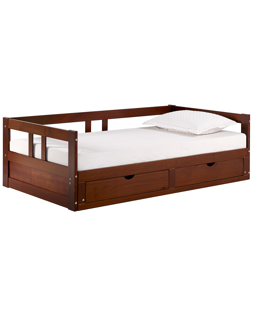 Alaterre Melody Twin To King Extendable Day Bed With Storage