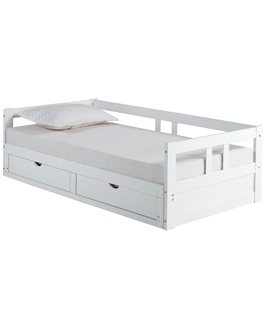 Alaterre Melody Twin To King Extendable Day Bed With Storage