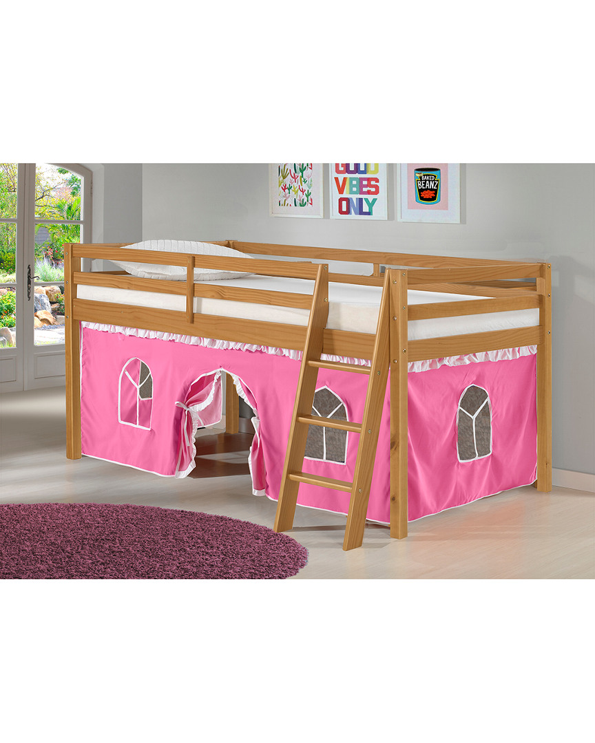 Shop Alaterre Roxy Junior Loft - Cinnamon With Pink And White Bottom Tent