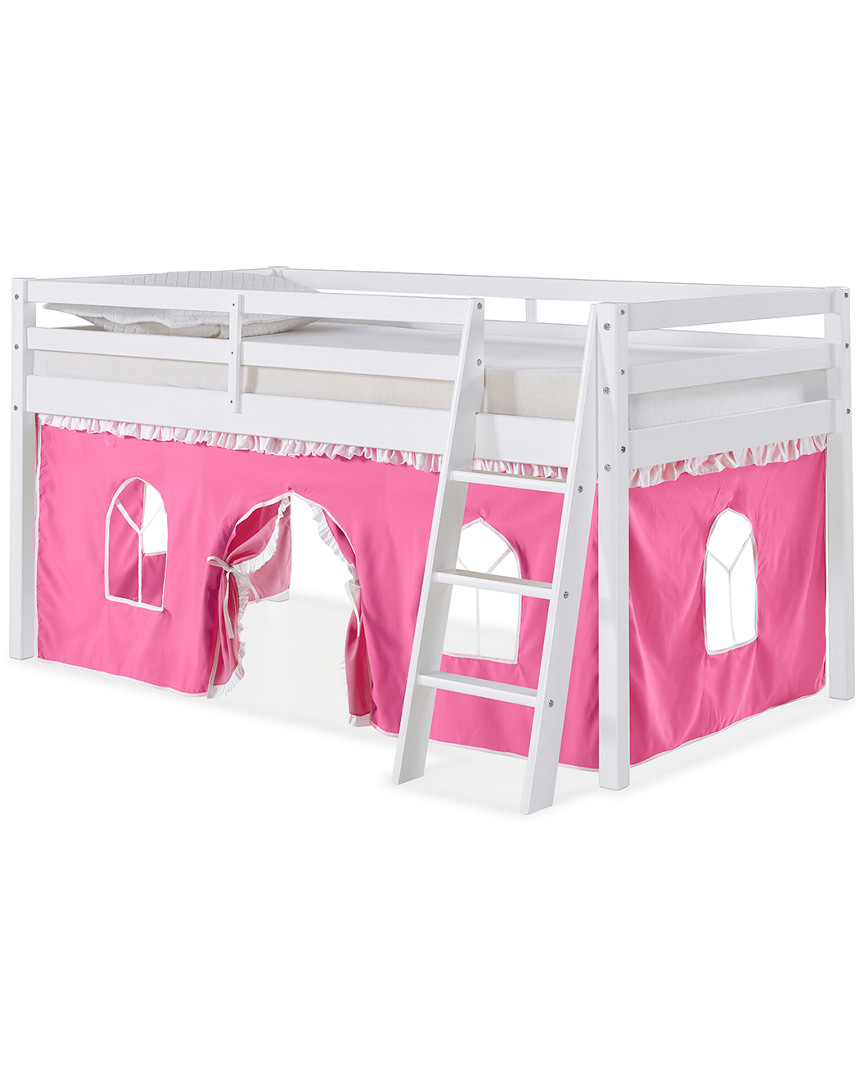 Alaterre Roxy Junior Loft - White With Pink And White Tent