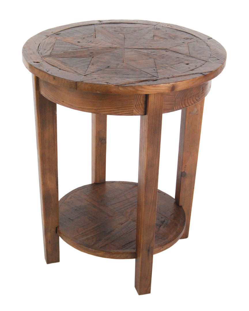 Alaterre Revive - Reclaimed Round End Table