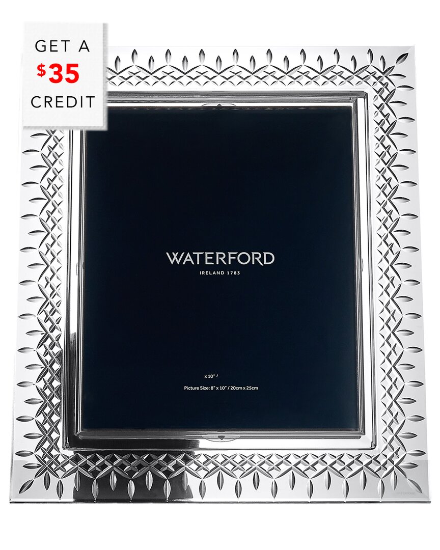 Waterford Lismore 8x10 Photo Frame With $35 Credit