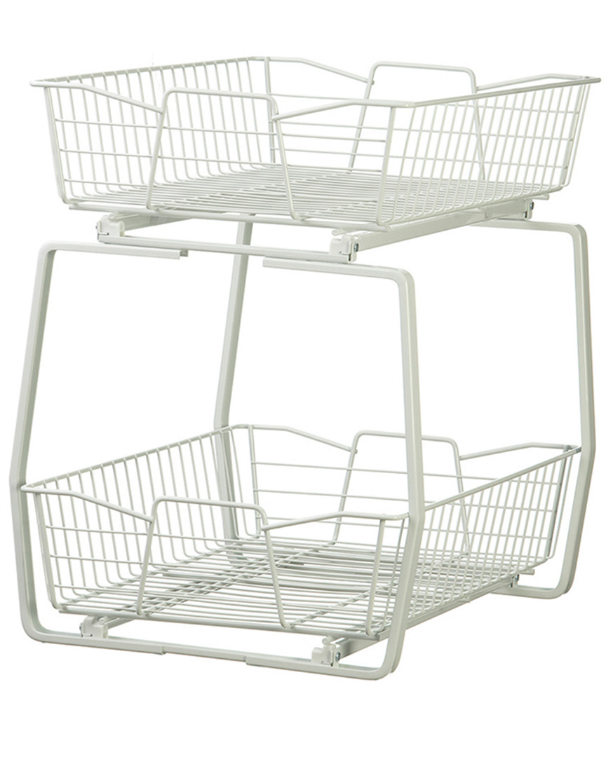 Closetmaid Two Tier Pull-out Wire Cabinet Organizer
