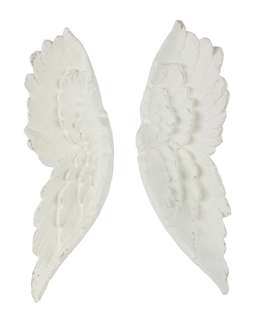 Peyton Lane Set Of 2 Wall Art Pieces In White