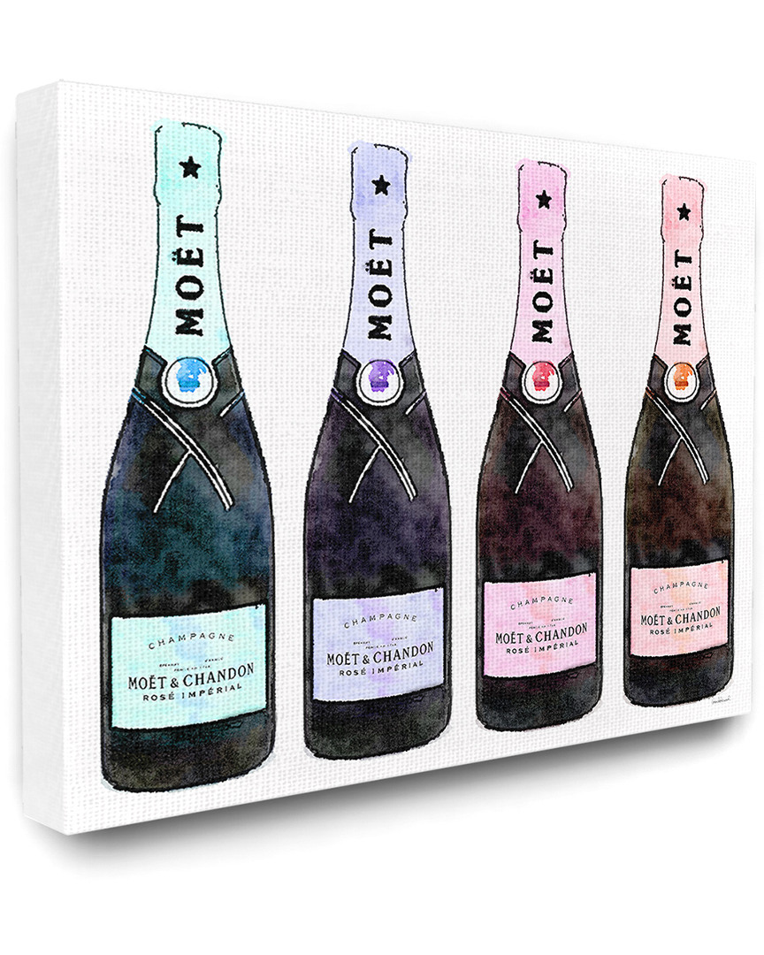Stupell Rainbow Champagne Canvas Art