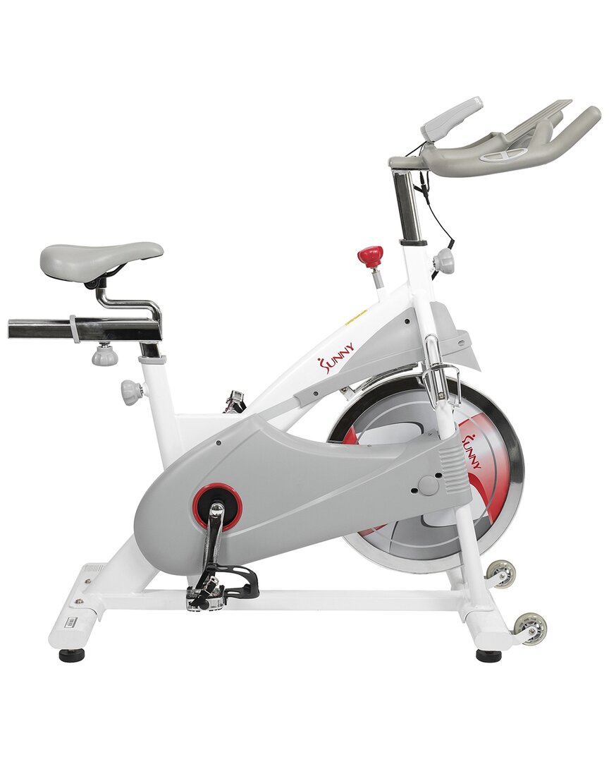 Sunny Health & Fitness Magnetic Belt Drive Premium Indoor Cycling Bike