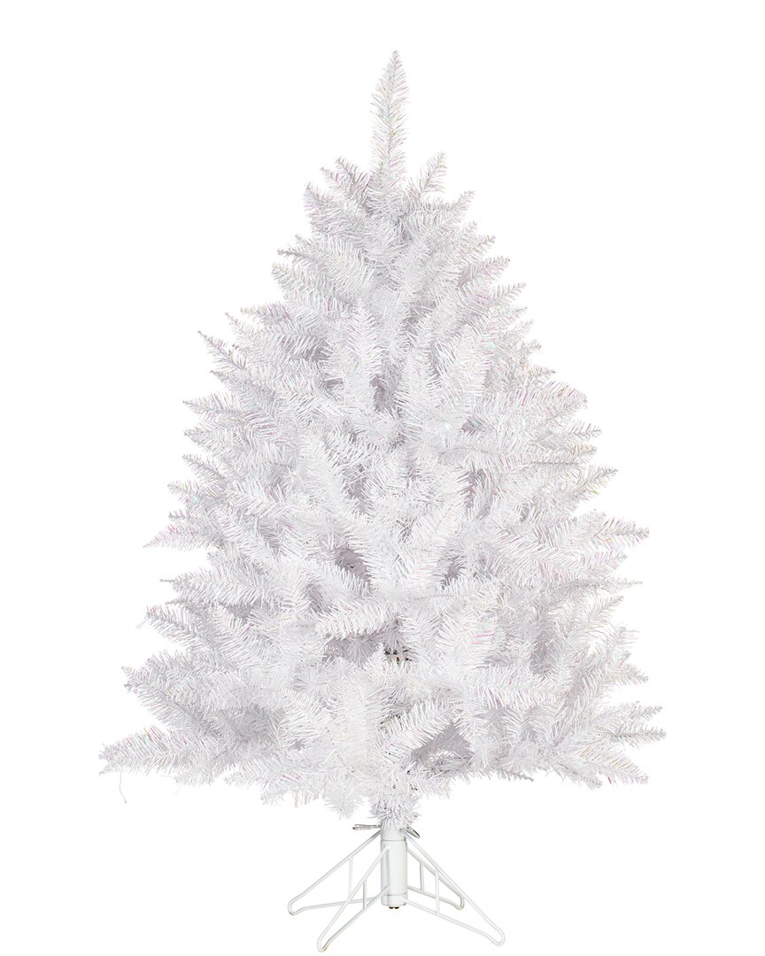 Vickerman 3.5ft Sparkle White Spruce Artificial Christmas Tree