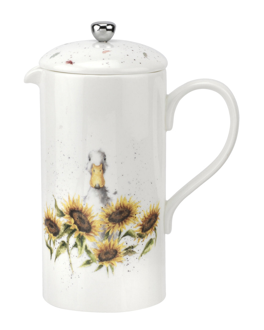 Royal Worcester Wrendale Designs Cafetiere