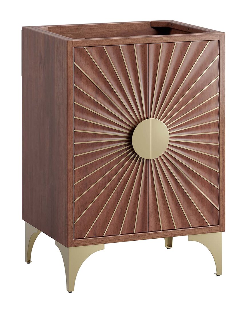 Modway Daylight 24in Bathroom Vanity Cabinet In Brown