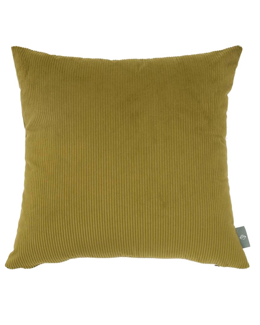 Freshmint Erephein Ribbed Pillow In Green