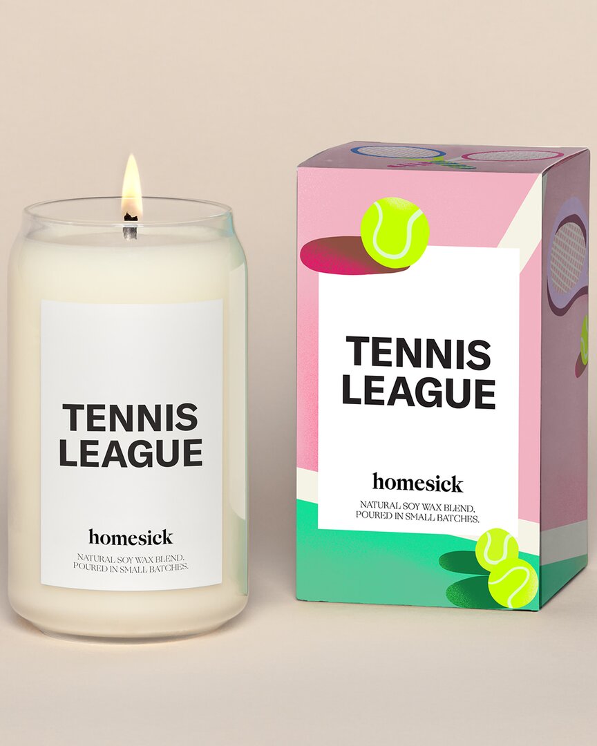 Shop Homesick Tennis League Candle In White