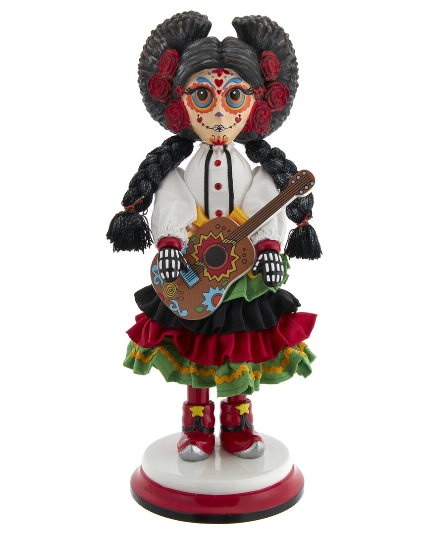 Kurt Adler 16in Hollywood Nutcrackers Day Of The Dead Girl Nutcracker