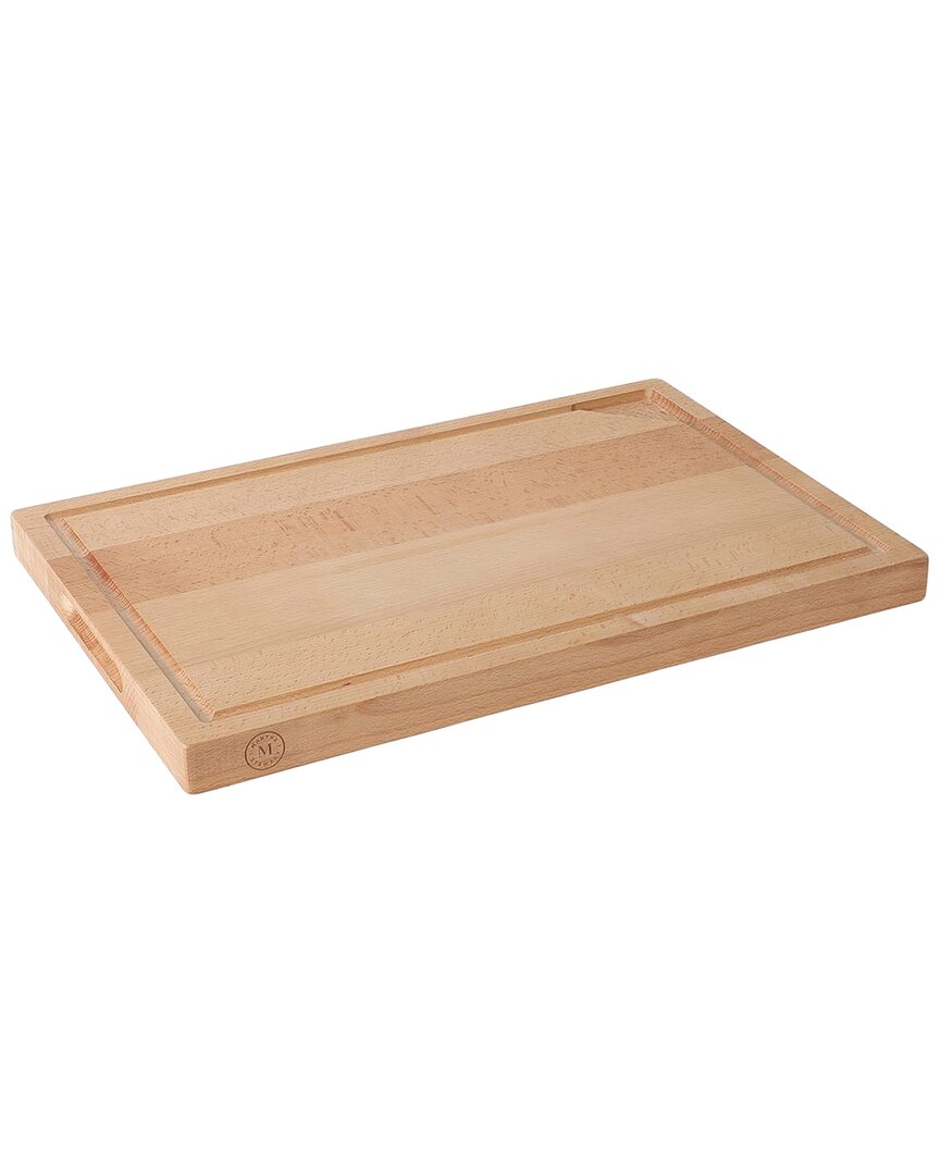 Martha Stewart Lockner 18x12in Beech Wood Cutting Board With Juice Groove