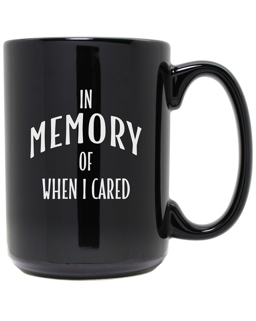 Susquehanna Glass Dnu Unprofitable  In Memory Etched Black Mug