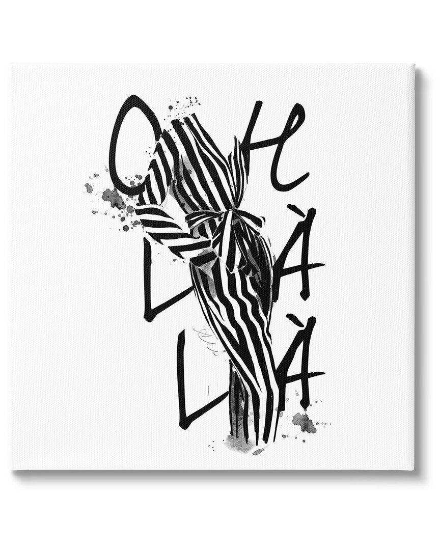 Stupell Modern Glam Ooh La La Canvas Wall Art By Alison Petrie