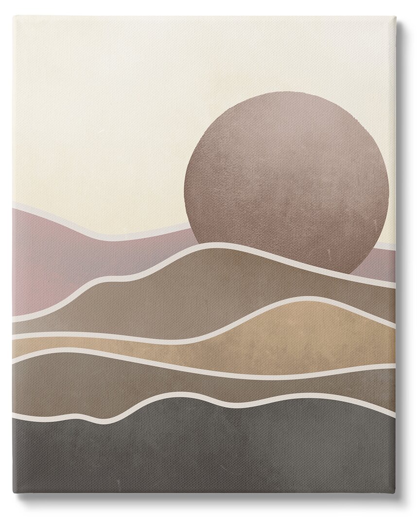 Stupell Boho Desert Sun Dunes Modern Canvas Wall Art By Lil' Rue