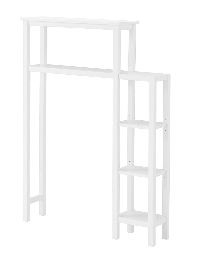 Alaterre Dover Over Toilet Organizer With Side Shelving