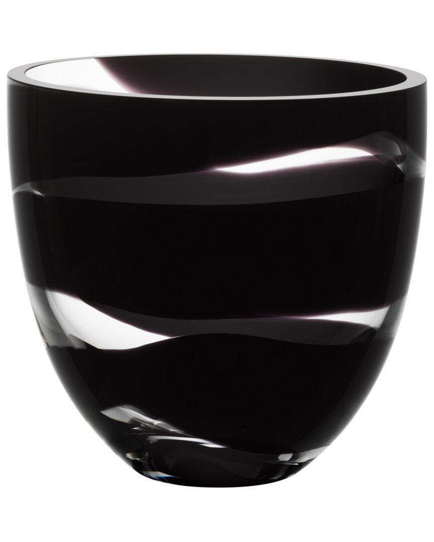 Kosta Boda Non Stop Bowl In Black