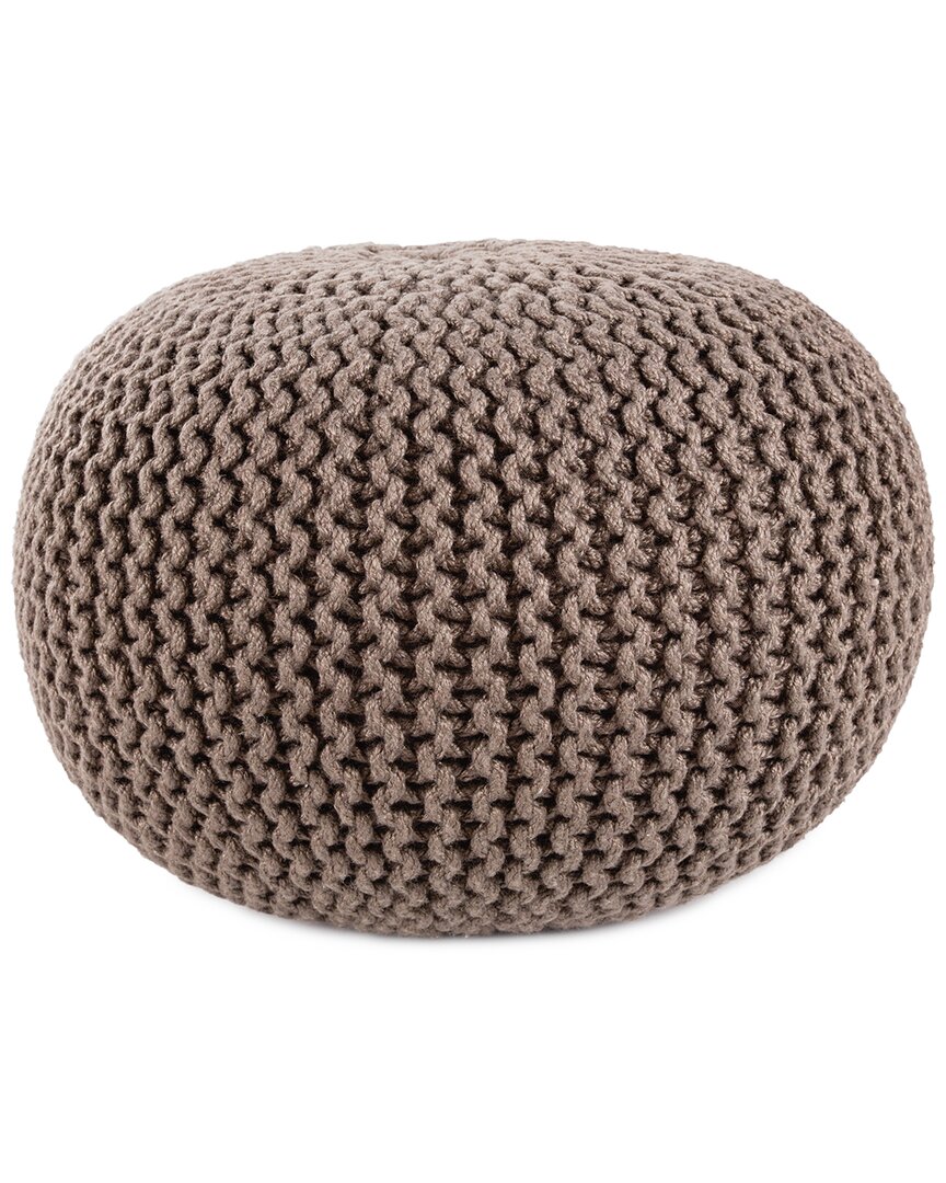 Vibe By Jaipur Living Asilah Indoor/ Outdoor Round Pouf