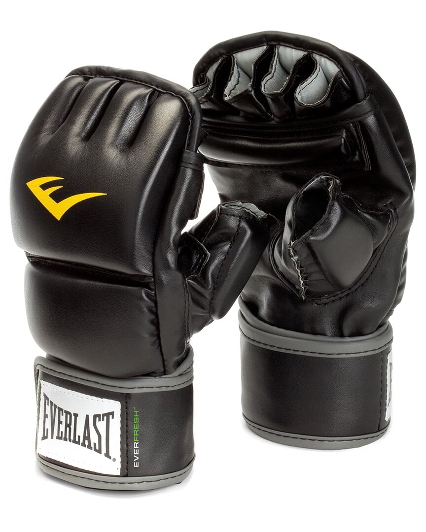 Shop Everlast Evergel Wristwrap Heavy Bag Gloves In Black