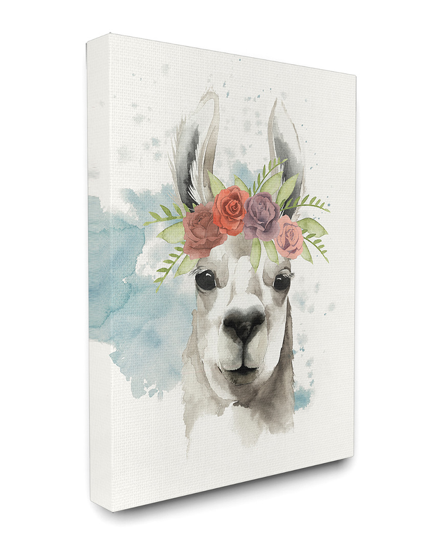 Stupell Watercolor Llama Del Rey
