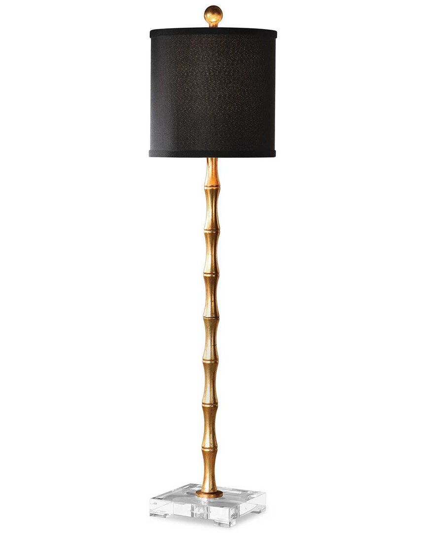 Uttermost Quindici Tall Table Lamp In Black