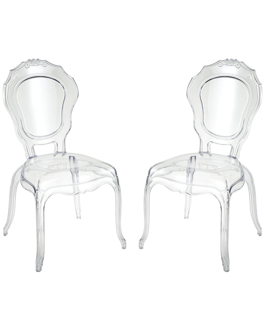 Artistic Home & Lighting Set Of 2 Vie En Rose Chairs