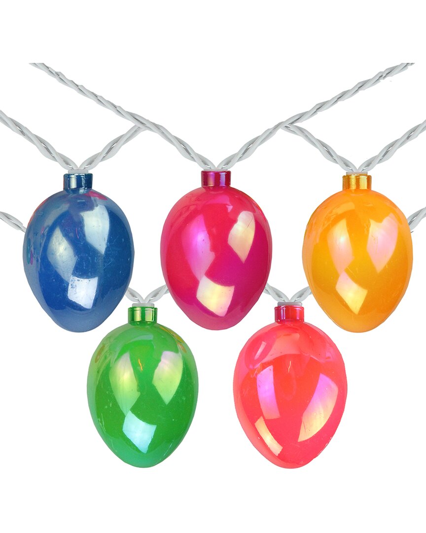 NORTHLIGHT NORTHLIGHT 7.25FT 10-COUNT EASTER EGG STRING LIGHT SET