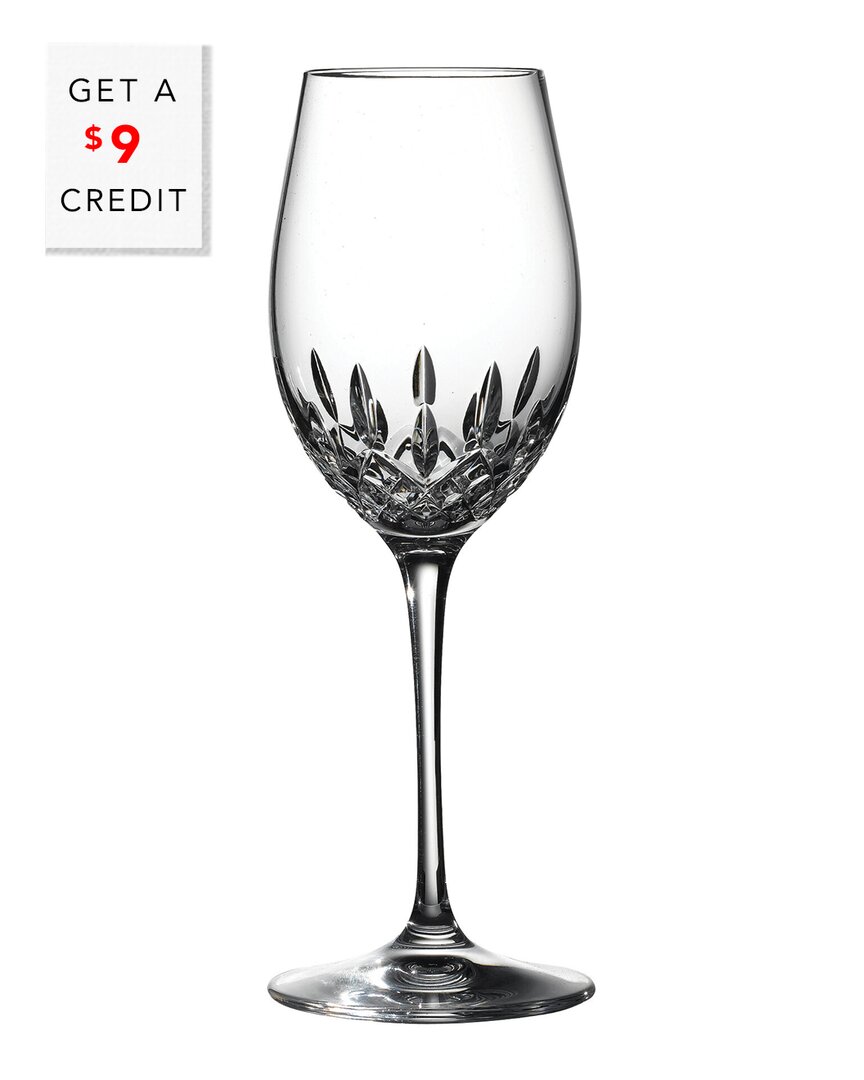 Waterford Lismore 14oz Essence Wine Glass With $9 Credit