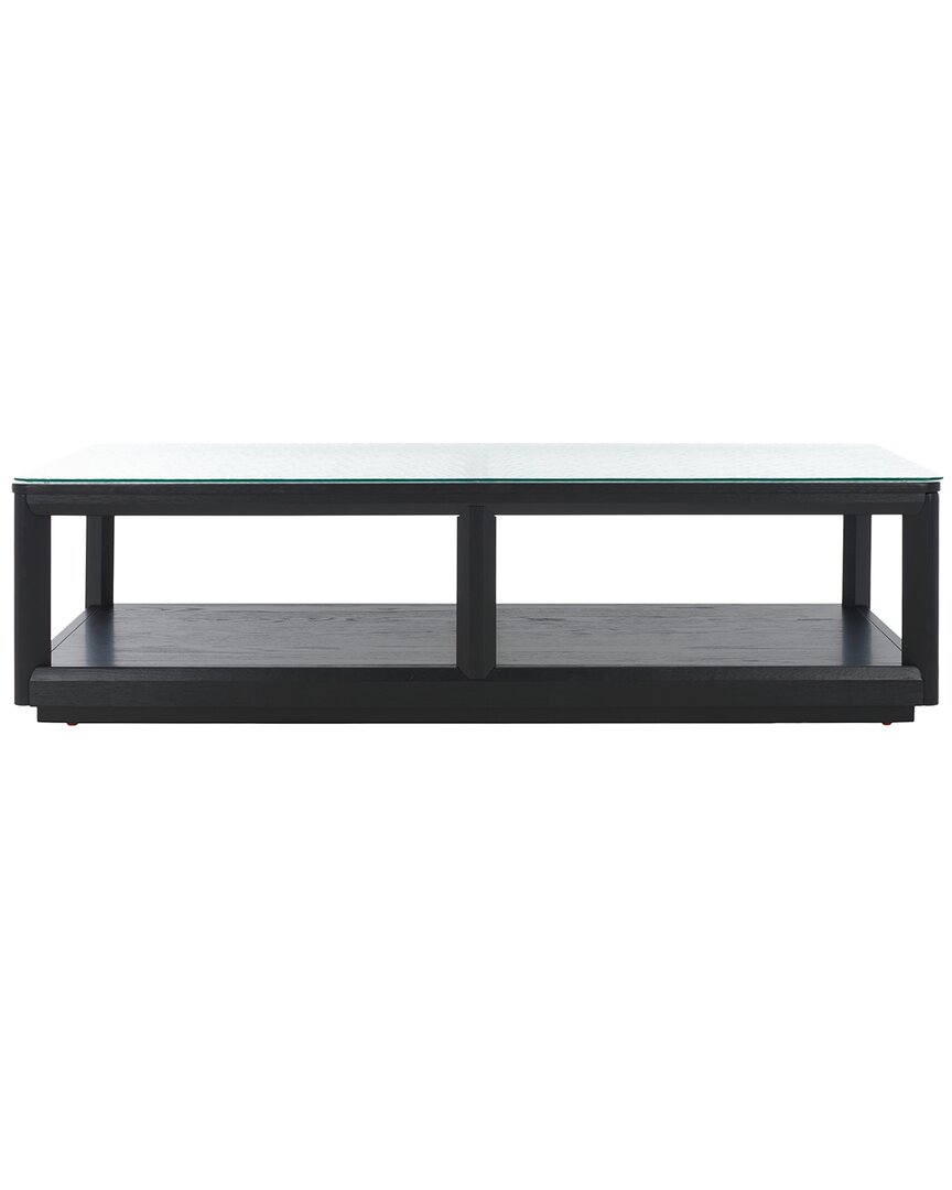 Safavieh Couture Benecarlo Glass Top Coffee Table