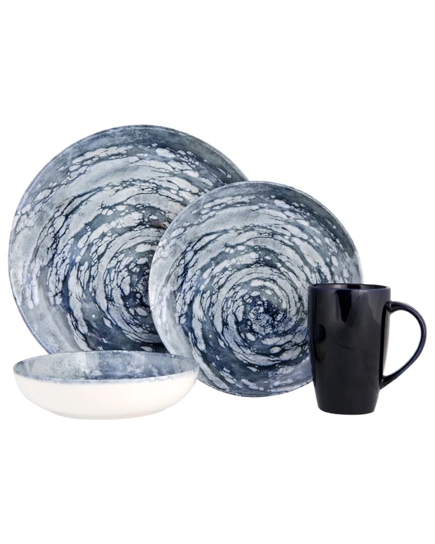 Porland New Age Vortex 4-piece Place Setting Set