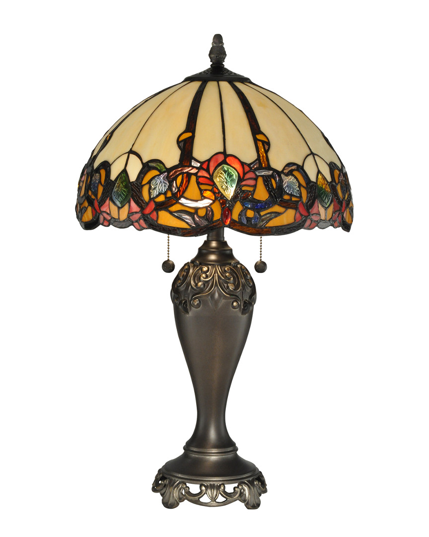 Dale Tiffany Northlake Table Lamp In Multi
