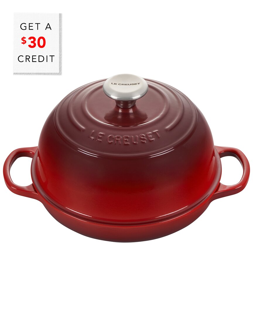 Le Creuset Enameled Cast Iron Bread Oven In Red