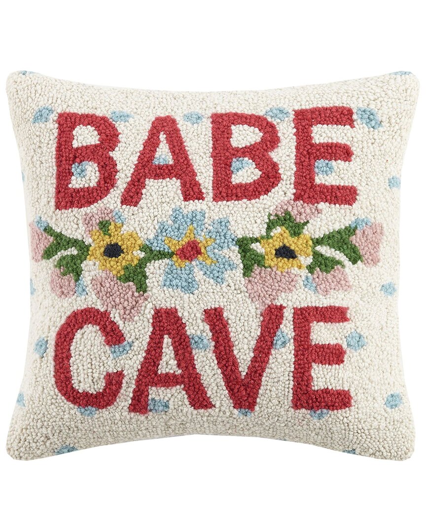 Makers Collective Babe Cave Wool Hook Pillow